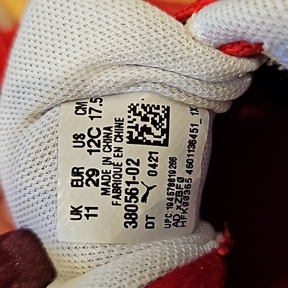 Kids PUMA Suede Classic XXI (Size 12 C) - Picture 9 of 9